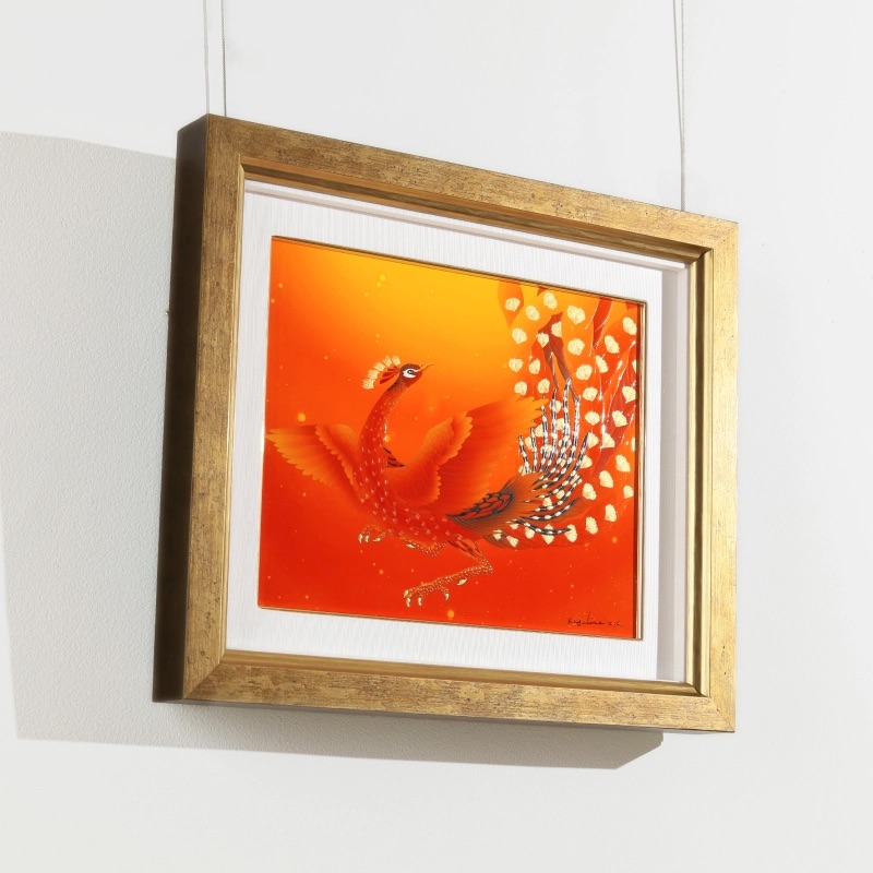 陶彩画_鳳凰作品_新生_展示イメージ