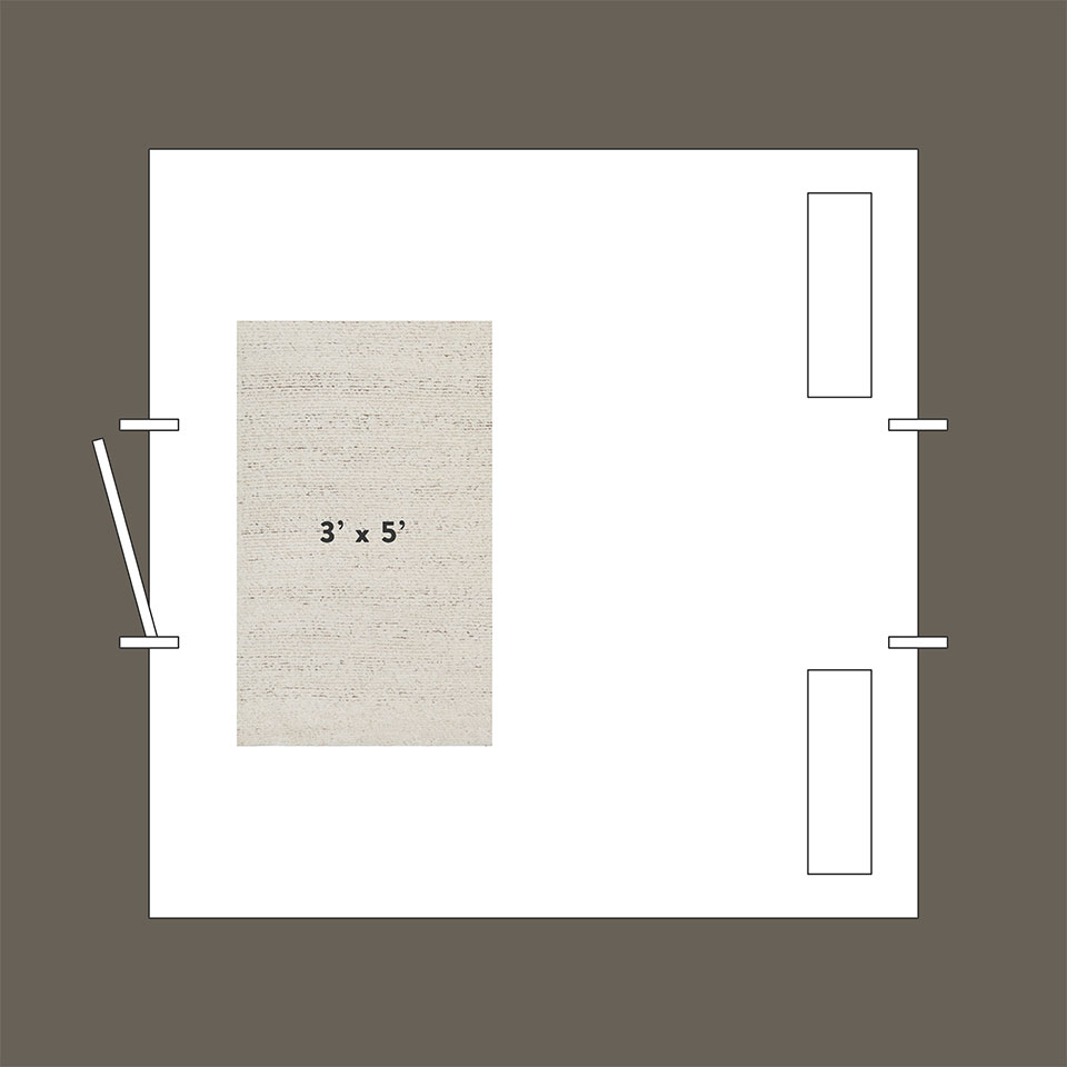 Small Area Rug Sizes Rug Size and Style Guide – The Citizenry