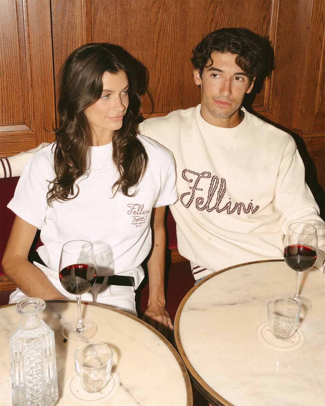 Fellini Knitted Crew | Cream