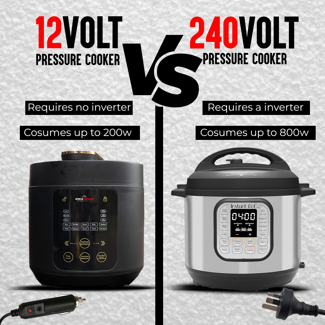 12v Pressure Cooker Rockarmor