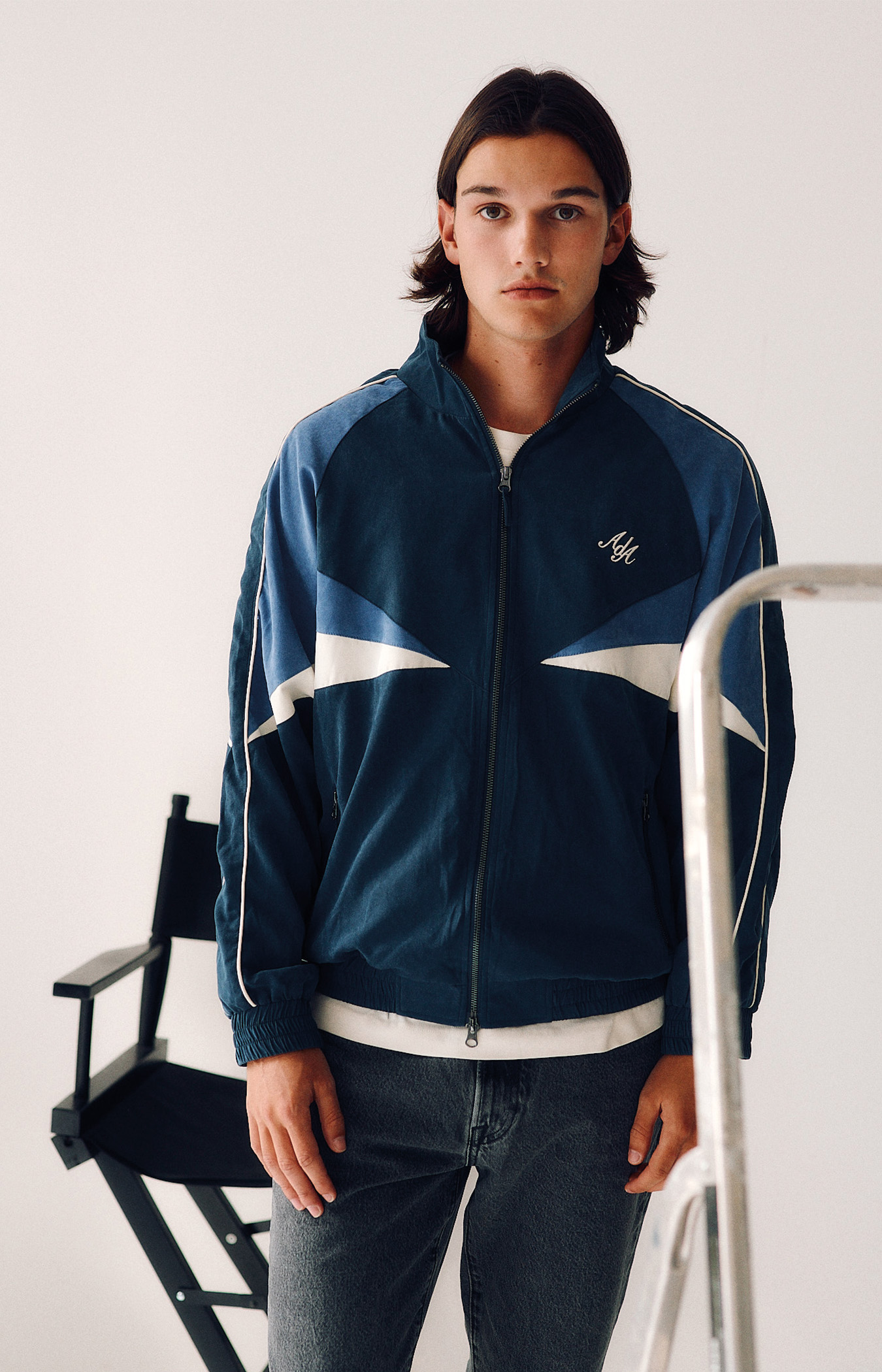 Alora Track Jacket | Navy