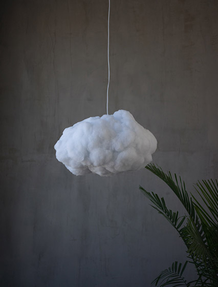 lightning cloud lamp