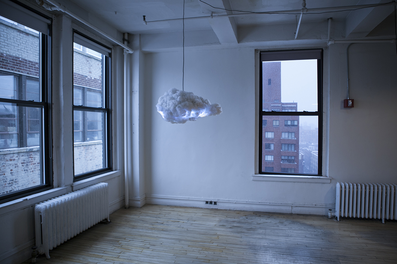 lightning cloud lamp