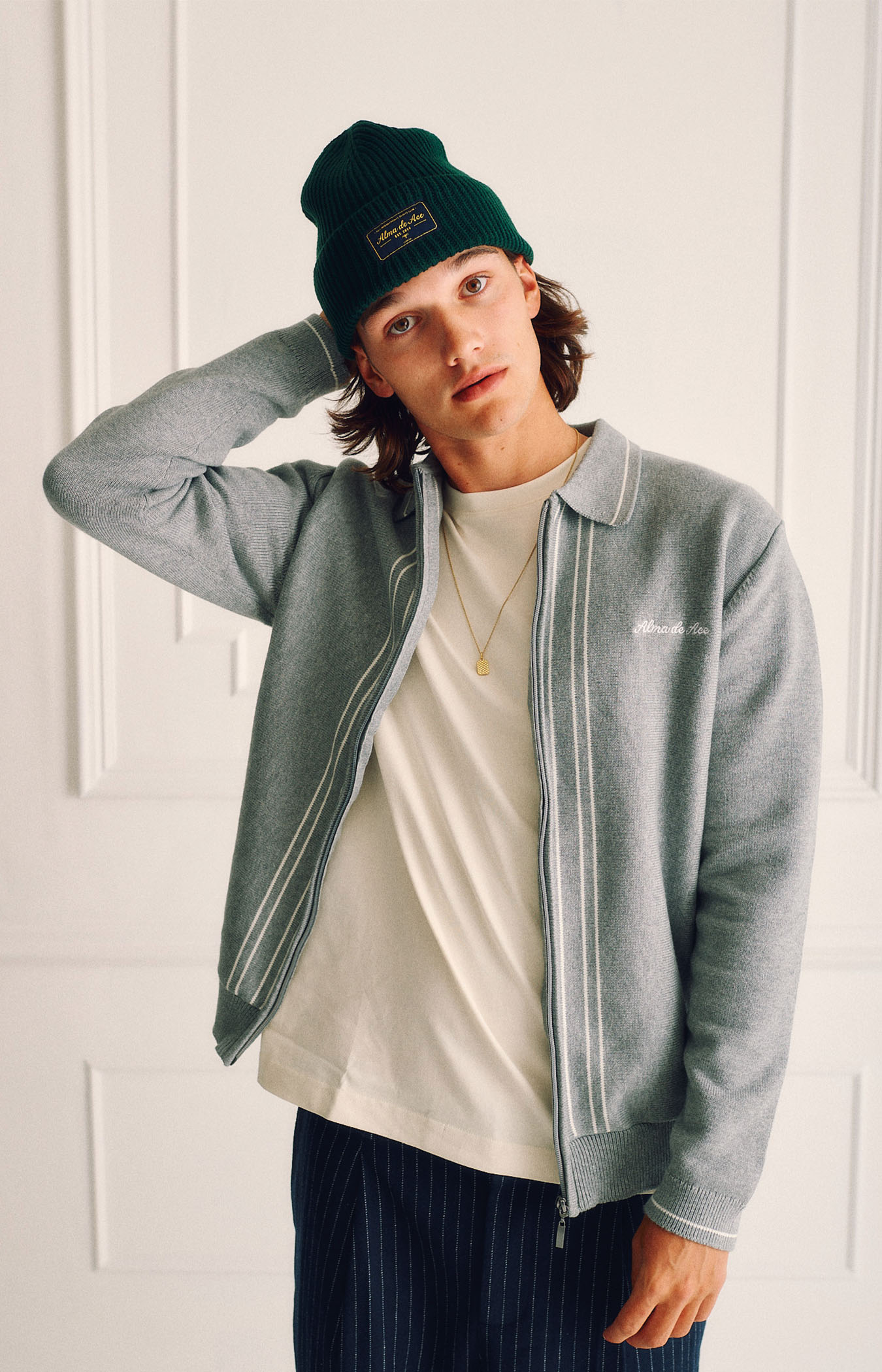 Zela Knitted Jacket | Grey