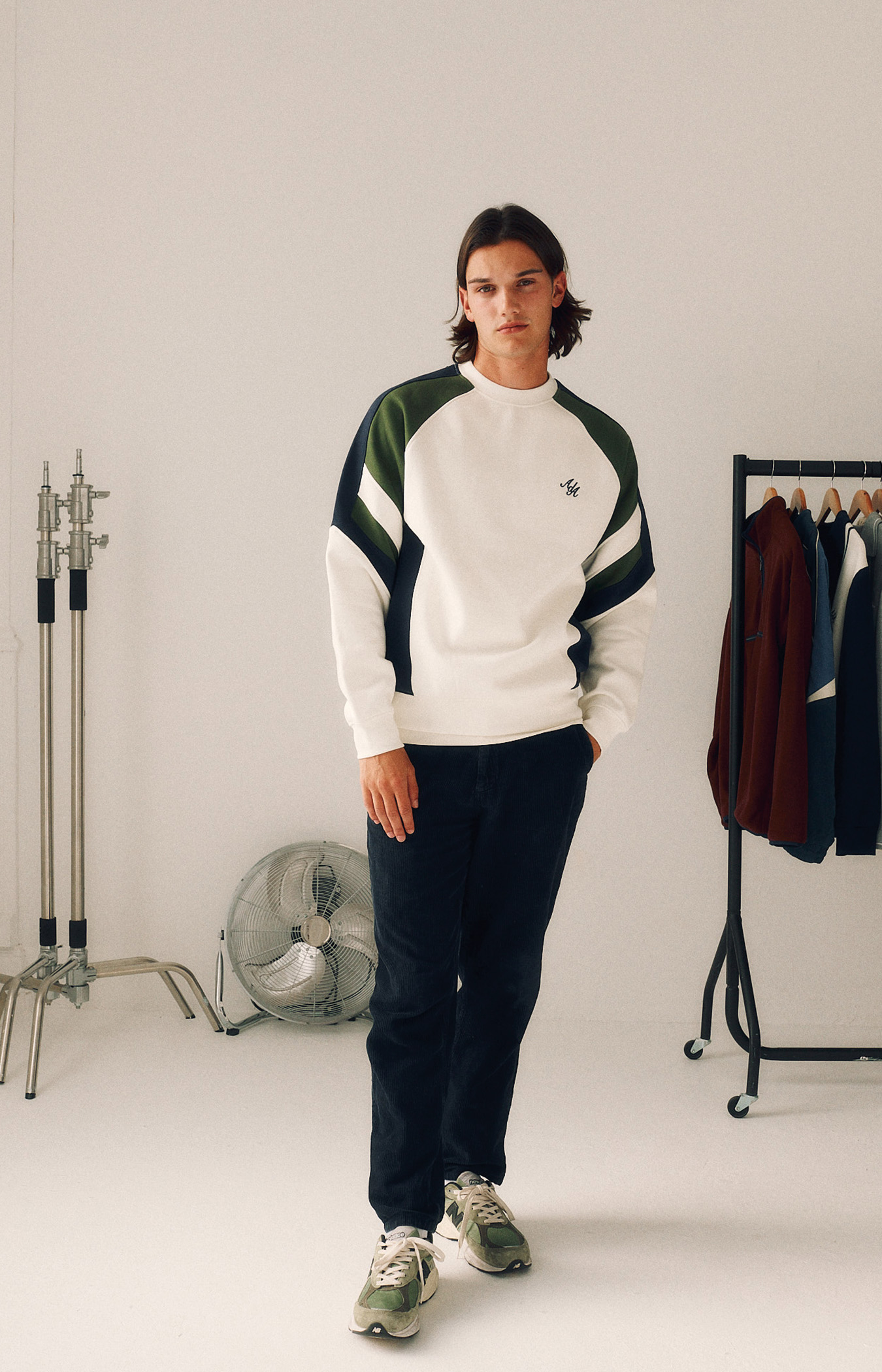Cream Peli Sweatshirt | Olive & Cream