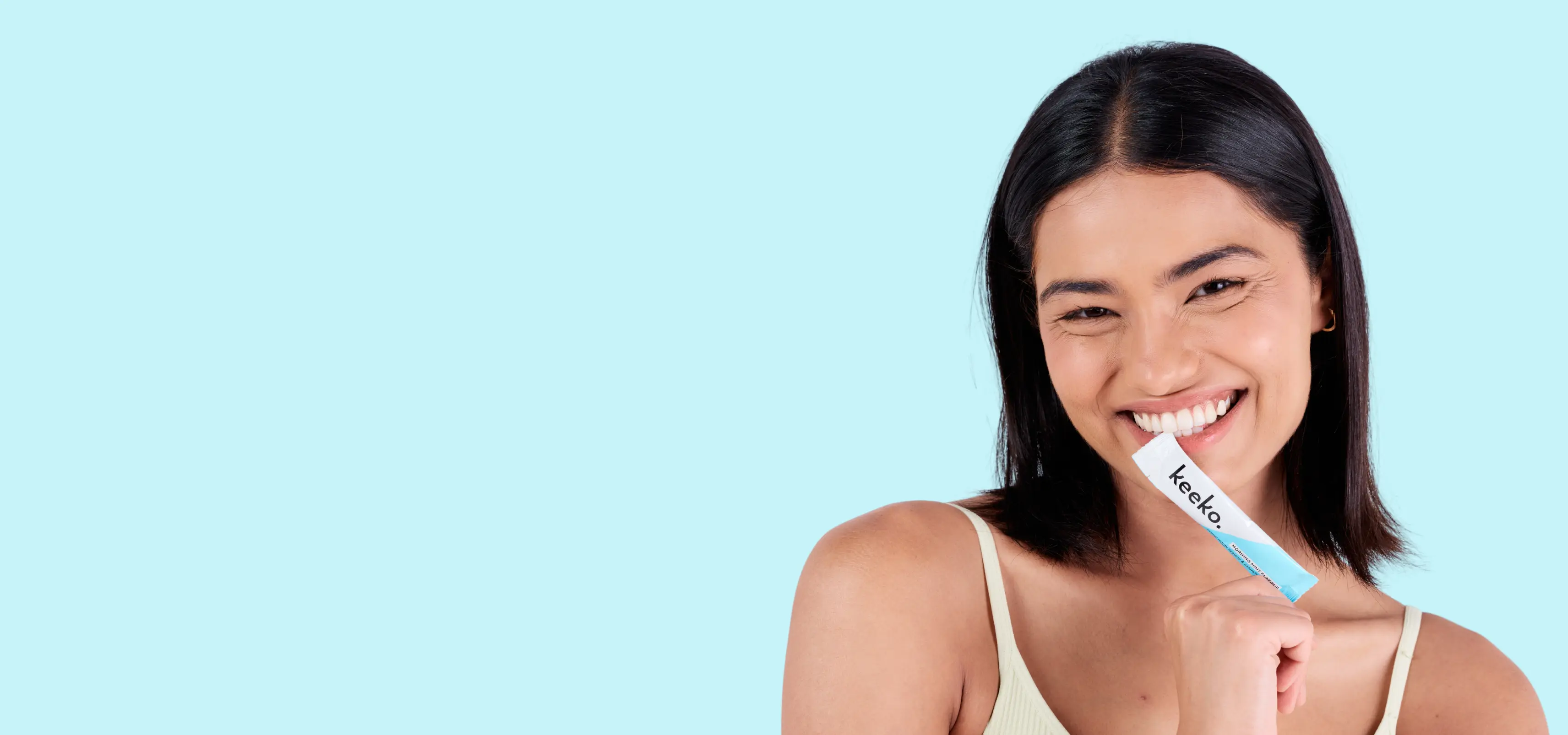 Morning Mint Oil Pulling Mouthwash Sachets