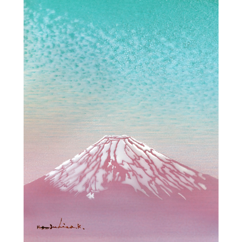 陶彩画_富士作品_初夢_全体
