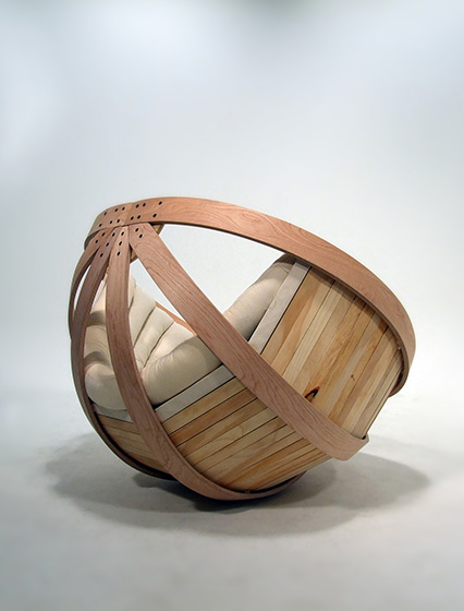 rocking chair with cradle