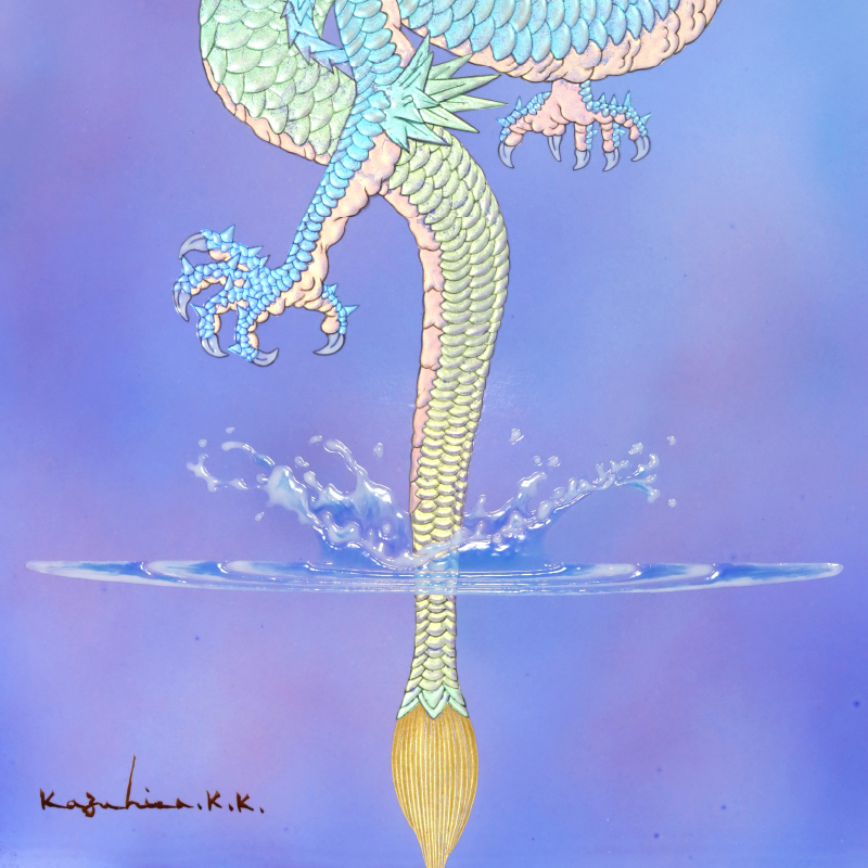 陶彩画 「はじまり」 – 草場一壽工房 Museum Shop