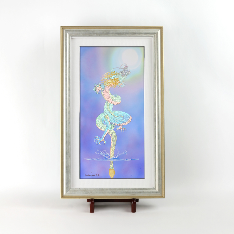陶彩画_龍作品_はじまり_展示イメージ