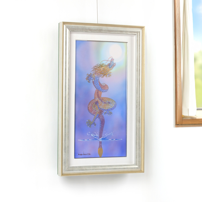 陶彩画_龍作品_はじまり_展示イメージ