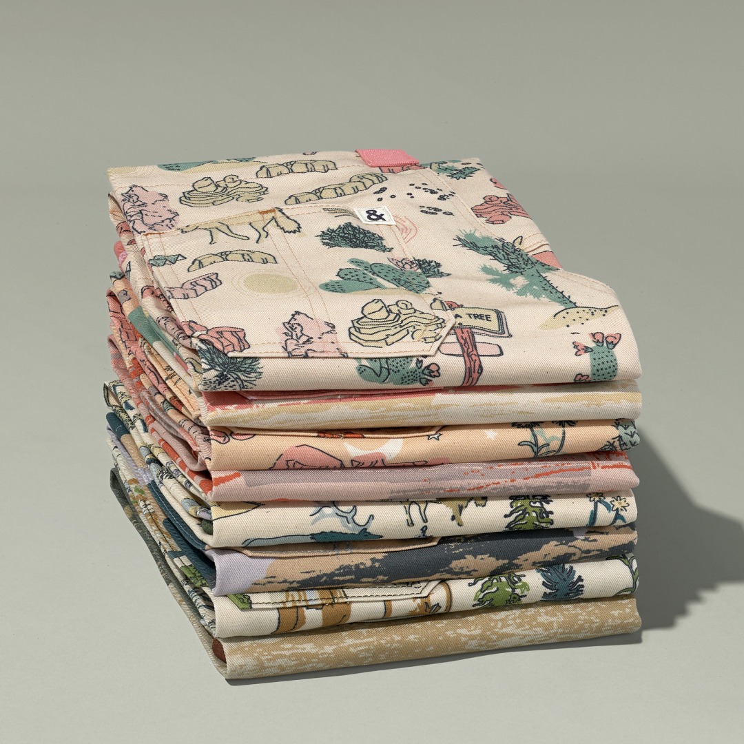 This collab captures the spirit of Joshua Tree, Grand Canyon, Yosemite, and Yellowstone National Parks through 8 aprons highlighting some of the most iconic landscapes in the United States.