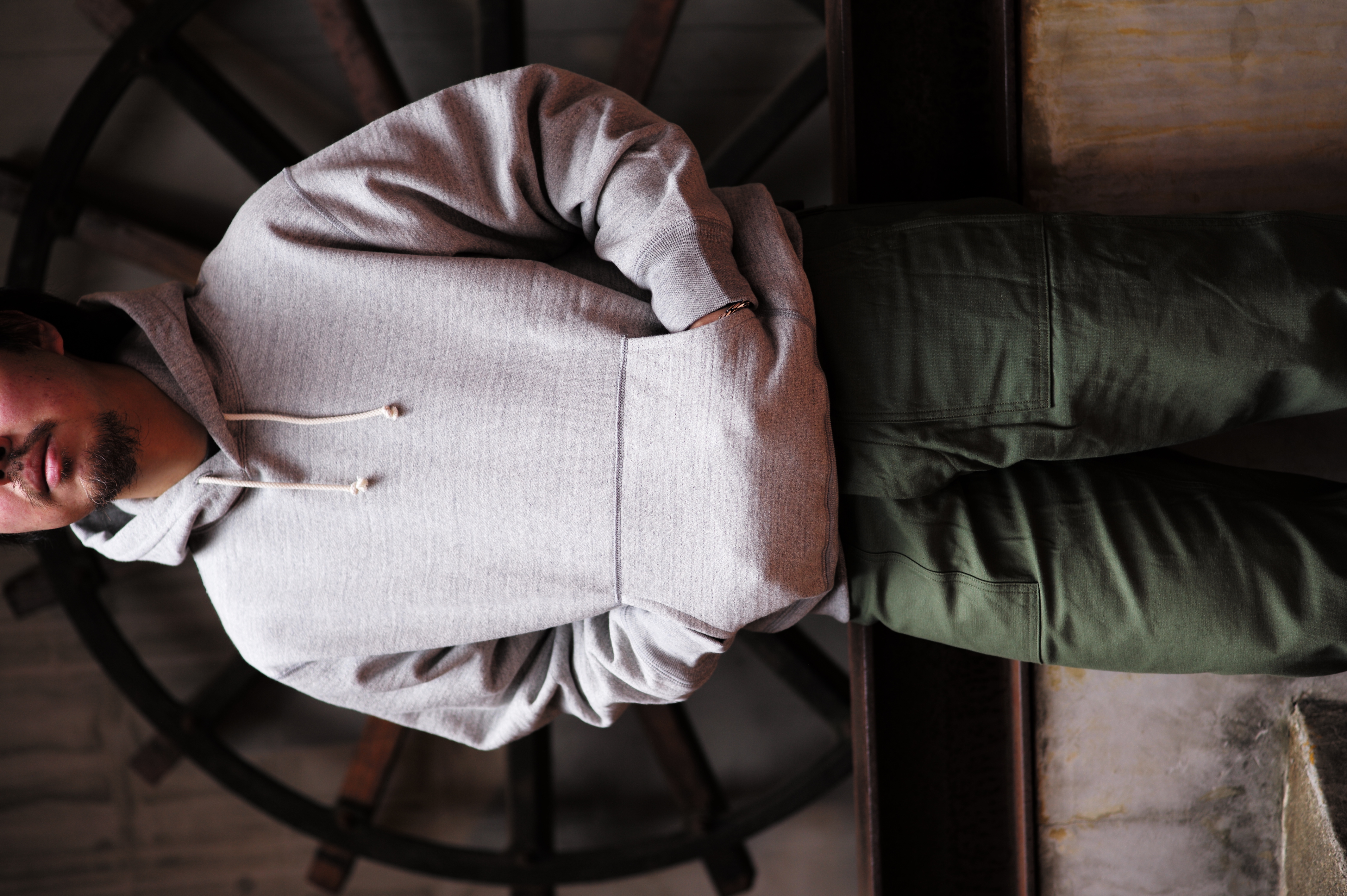 12 OZ. BALL PARK HOODED SWEATSHIRT Gallery Image 1