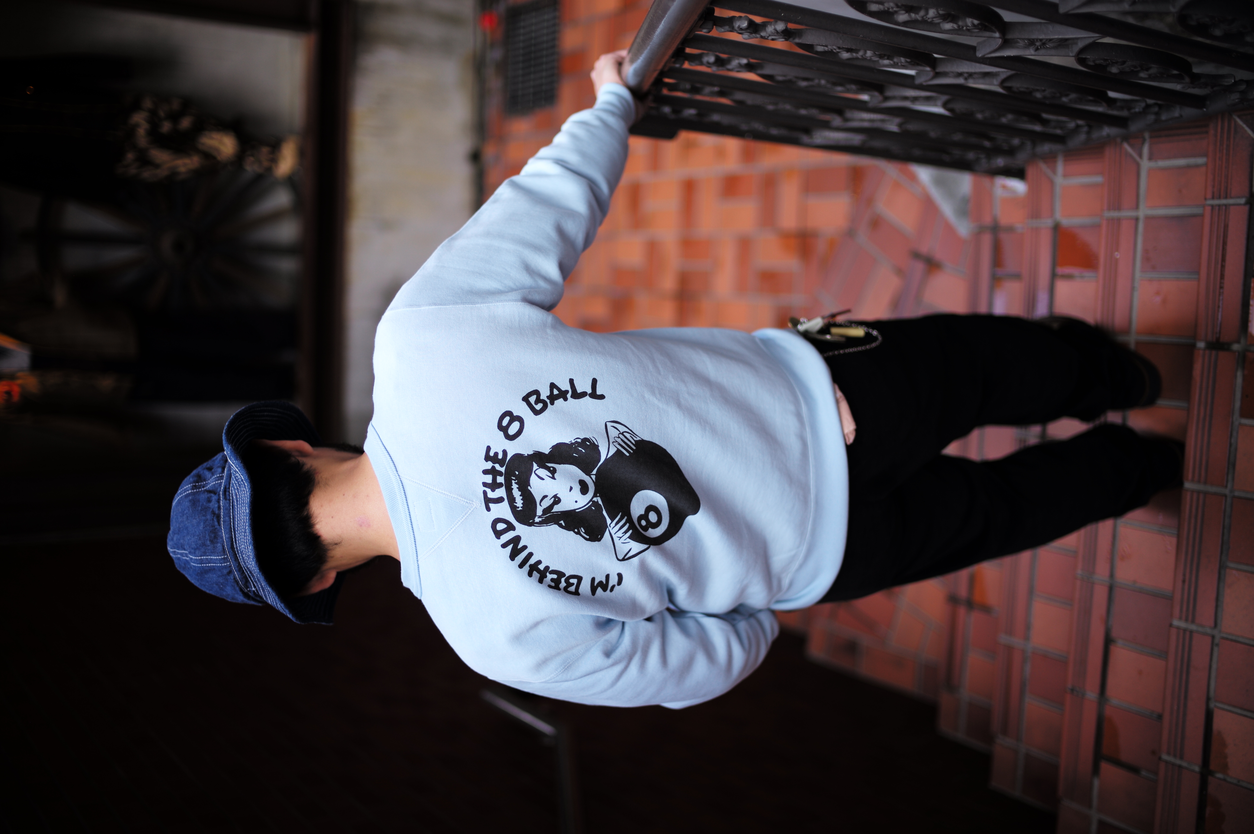 MILITARY PRINT SWEATSHIRT / 8TH BEACH BN. Gallery Image 1