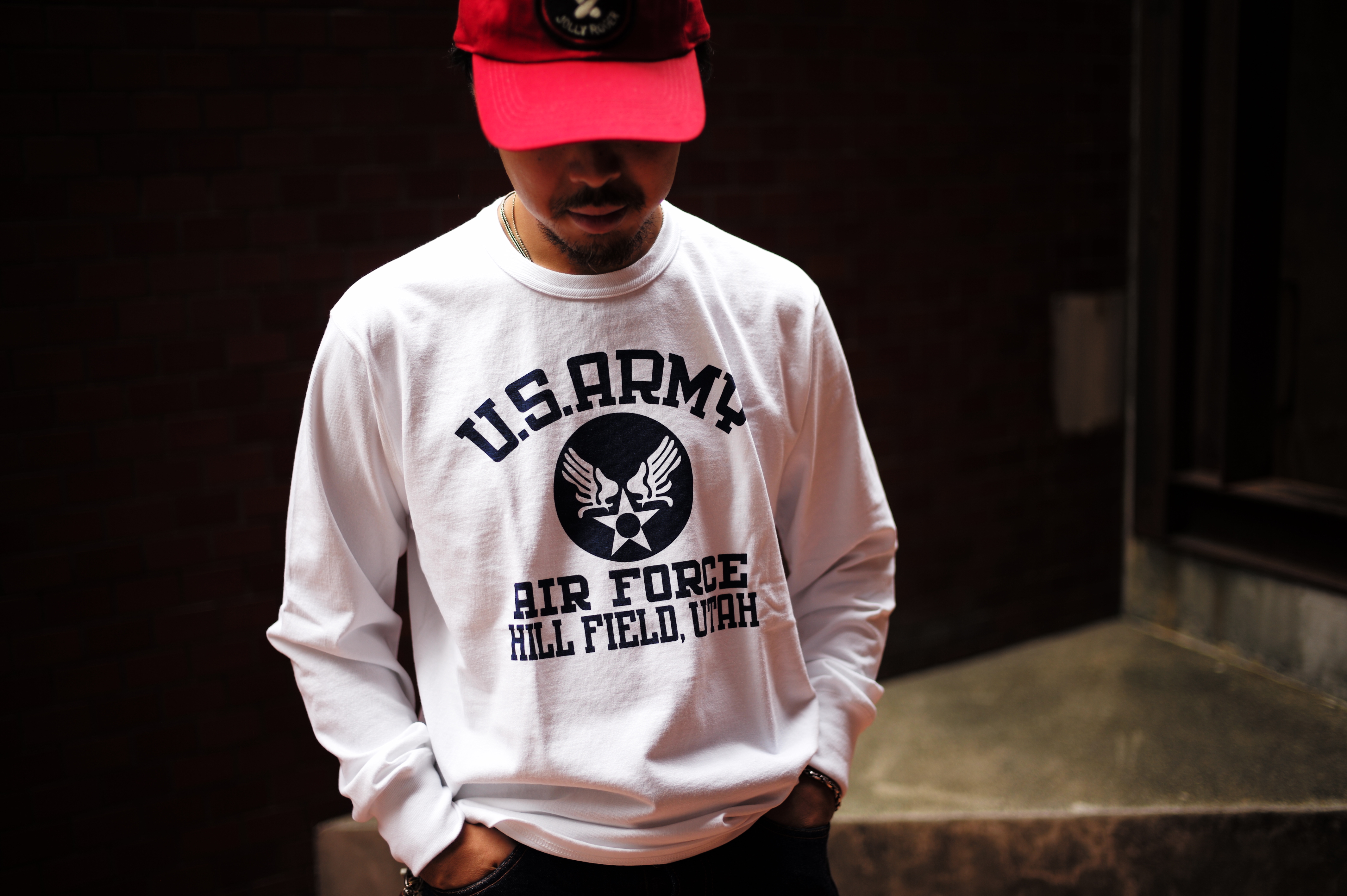 MILITARY L/S TEE / U.S. ARMY AIR FORCE, HILL FIELD Gallery Image 1