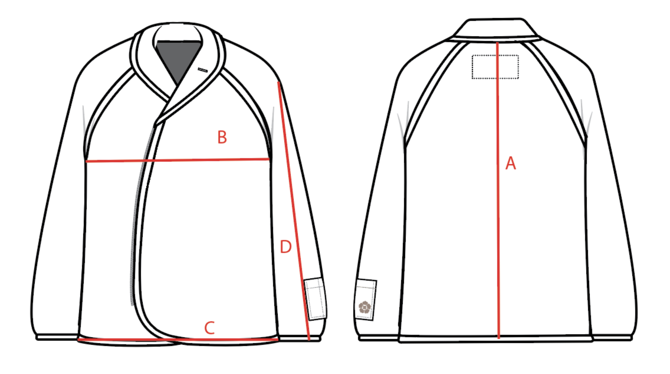 Size chart visual guide