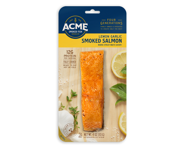 lemon garlic smoked salmon