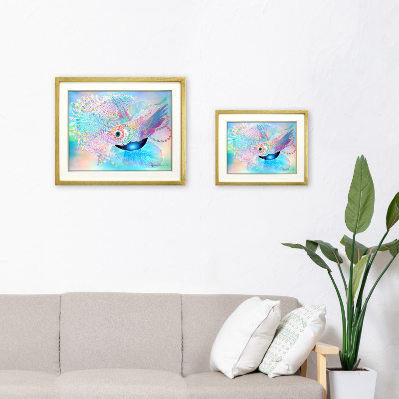 ジクレ_鯤_展示イメージ