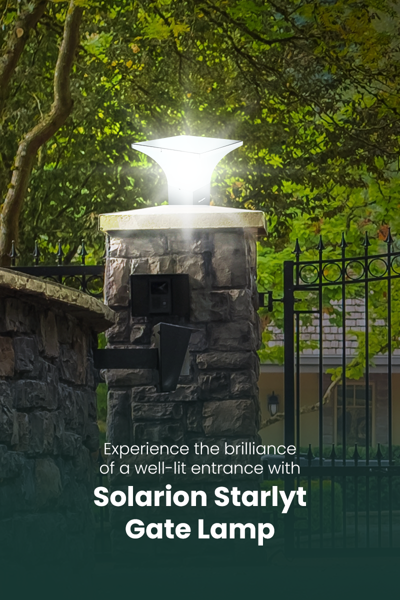 Solarion Starlyt Gate Lamp