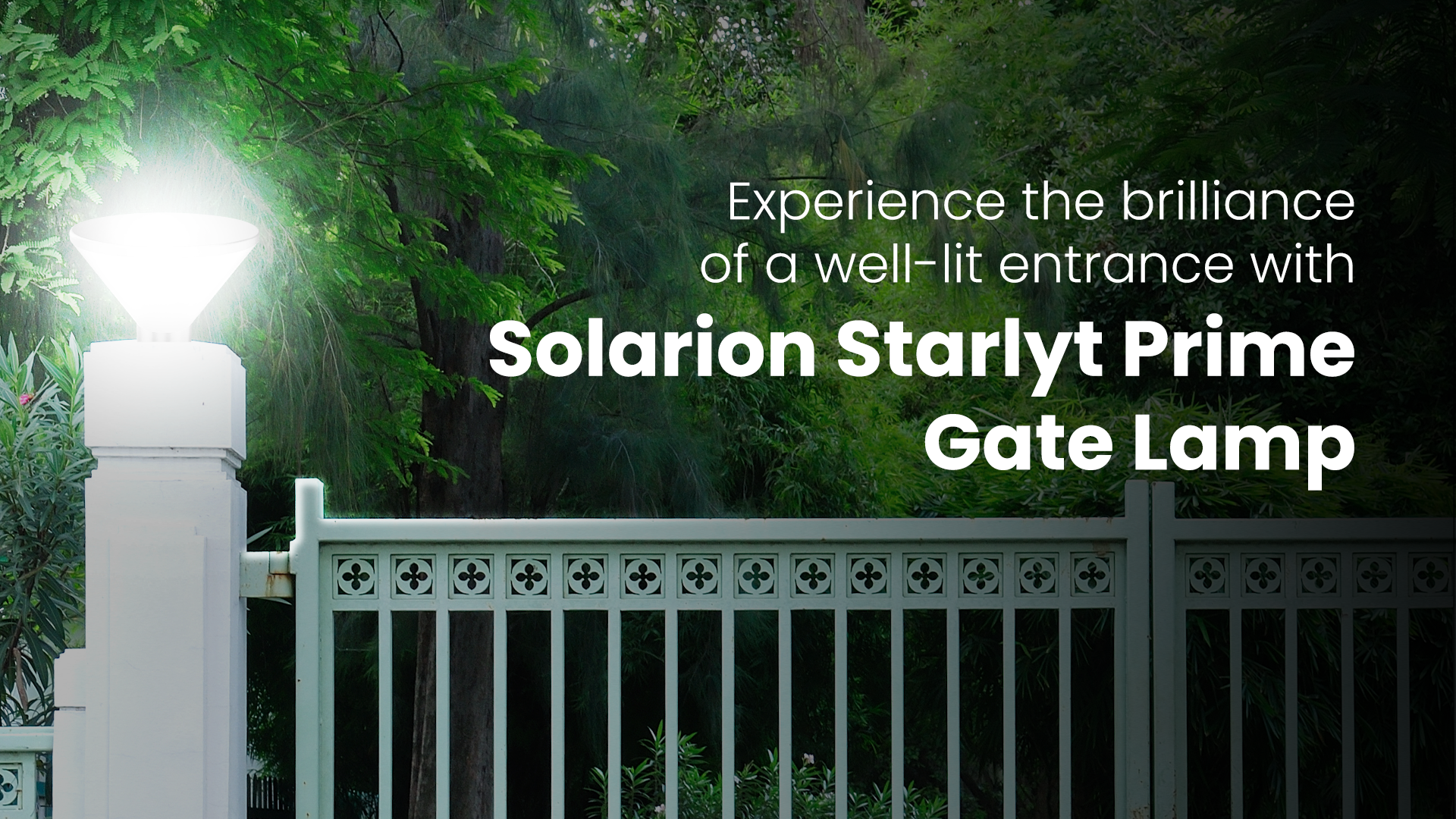 Solarion Starlyt Prime Gate Lamp