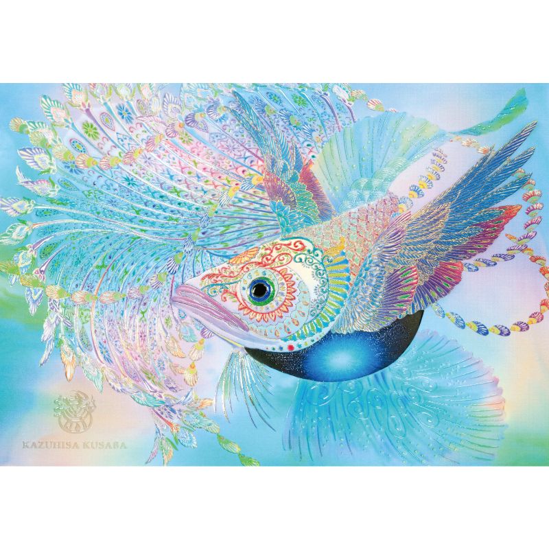 艶金盛り「鯤」額付き – 草場一壽工房 Museum Shop