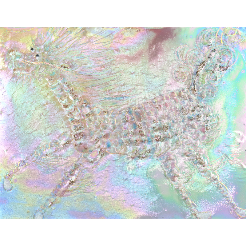 陶彩画_自在作品_輝く瞳_全体