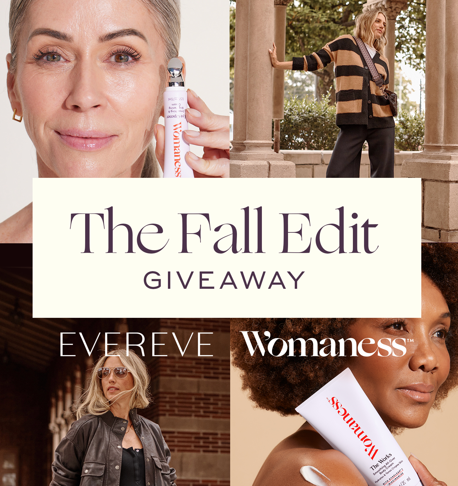 Evereve x Womaness Giveaway