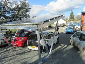EV charge points at Wind & Sun