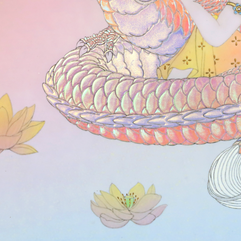 陶彩画 「大好き」 – 草場一壽工房 Museum Shop