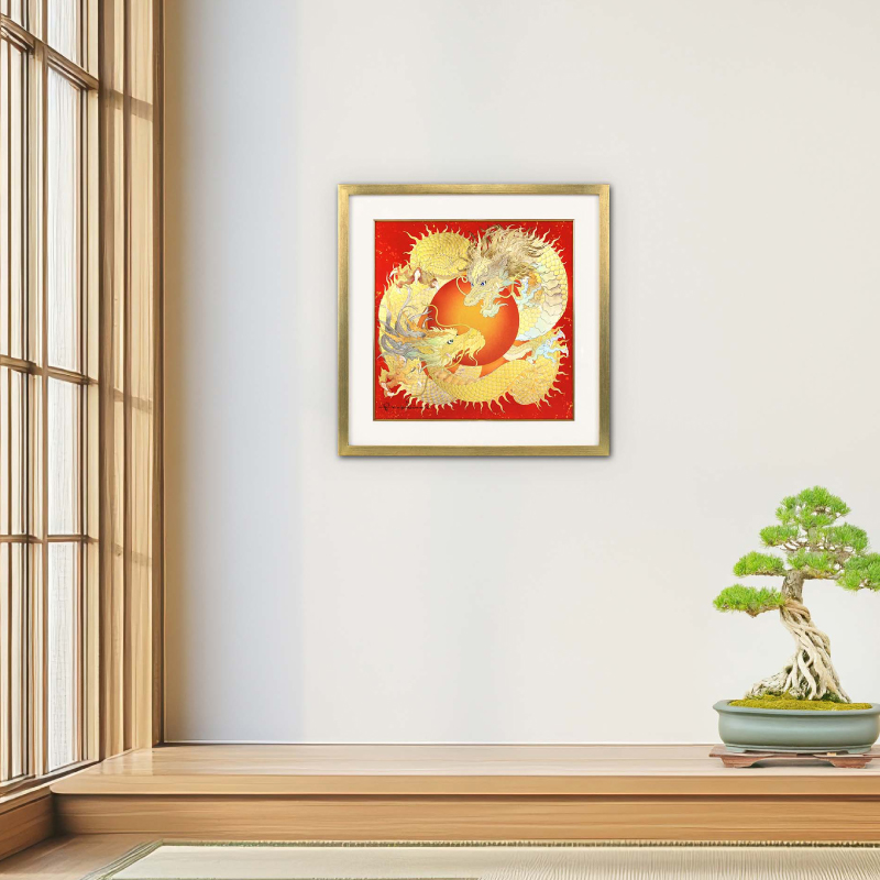 ジクレ_太陽の龍_展示イメージ_2号