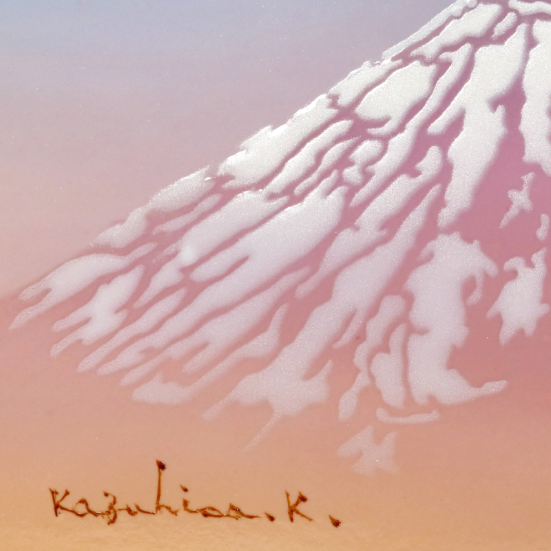 陶彩画_富士作品_初夢_詳細