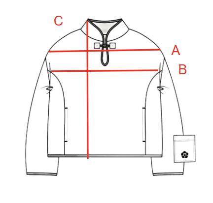 Size chart visual guide