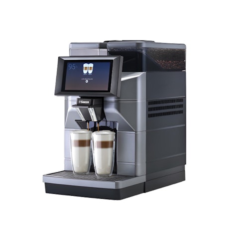 Water connexion or 4 L water tank  2 / 3   2 cups of coffee/cappuccino/latte macchiato at the same time