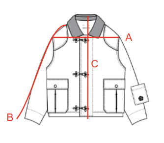 Size chart visual guide