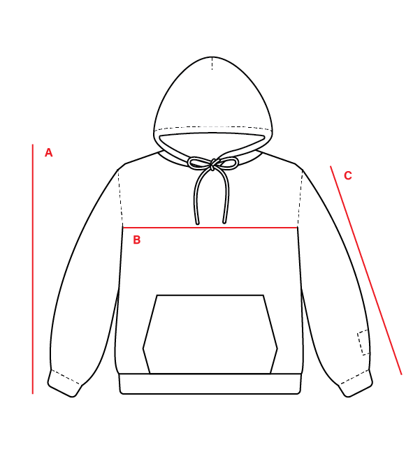 Size chart visual guide