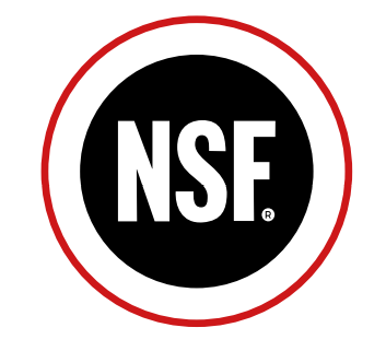 Meets the NSF-7  standards for food  safety.