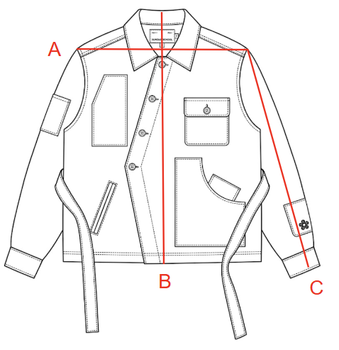Size chart visual guide