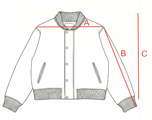 Size chart visual guide