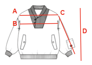 Size chart visual guide