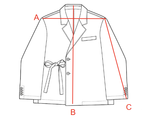 Size chart visual guide