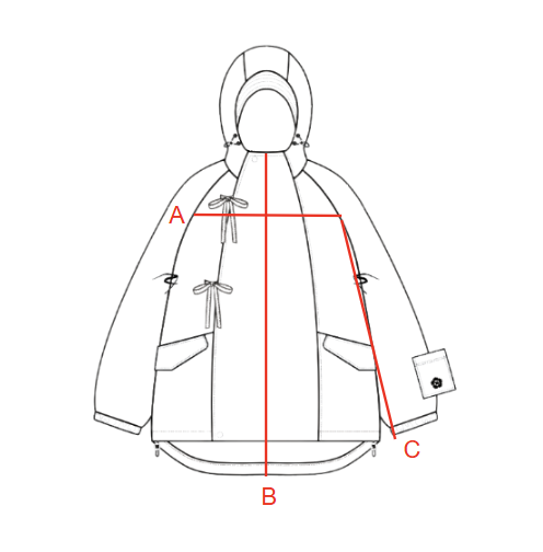 Size chart visual guide