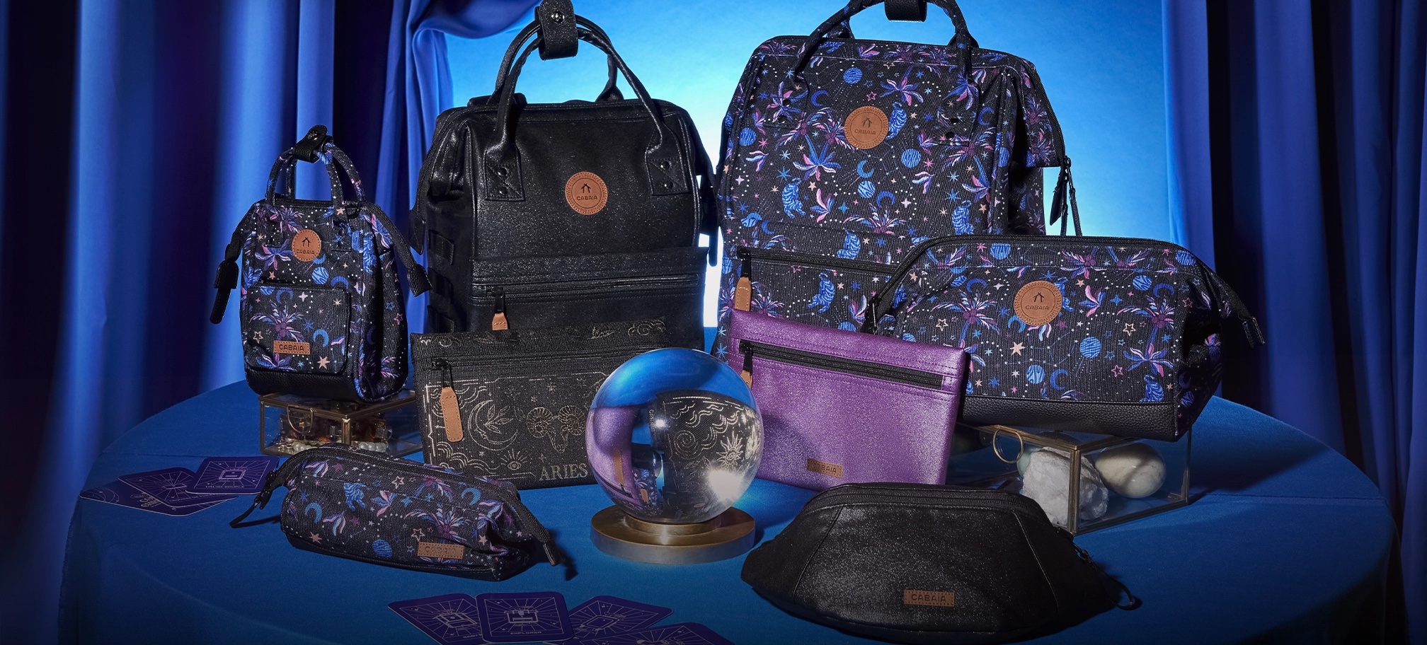 Cabaïa Europe Cabaïa reinvents accessories for women, men and children: Backpacks, Duffle bags, Suitcases, Crossbody bags, Travel kits, Beanies... 