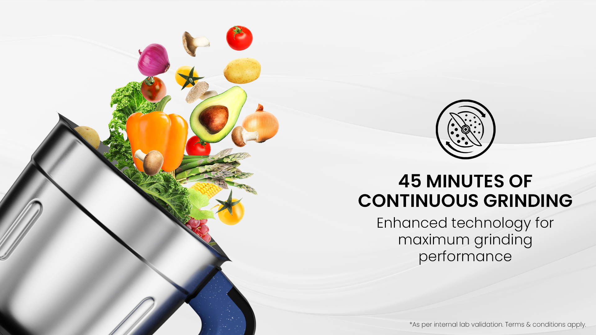 45 Minutes of Continuous Grinding