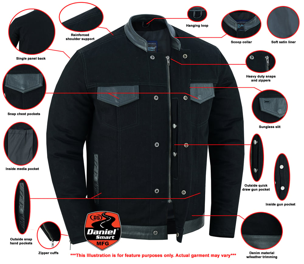 ds988-mens-full-cut-denim-shirt-wleather-trim-product-detail-image