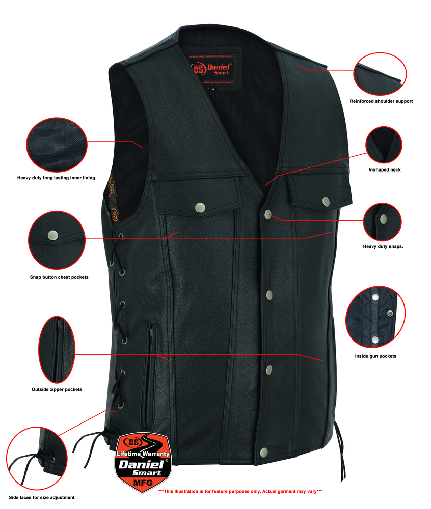 ds124-mens-black-leather-vest-with-side-laces-and-product-detail-image