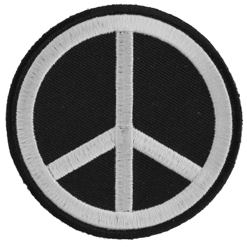 p3488-black-white-peace-sign-patch-product-detail-image