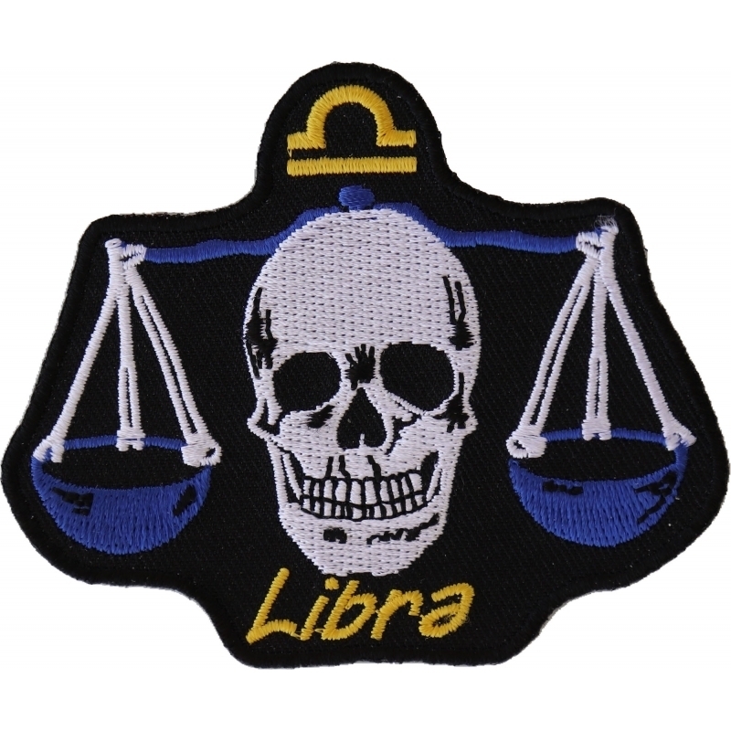 p5474-libra-skull-zodiac-sign-patch-product-detail-image