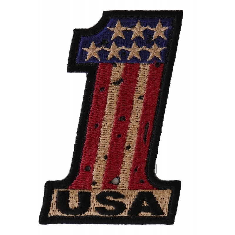 p3566-number-1-usa-vintage-flag-and-stars-patch-product-detail-image