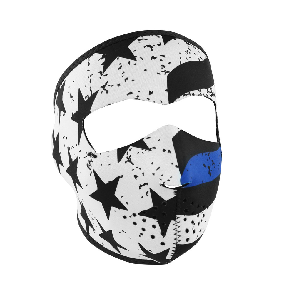 wnfm119-zan-full-mask-neoprene-thin-blue-line-product-detail-image