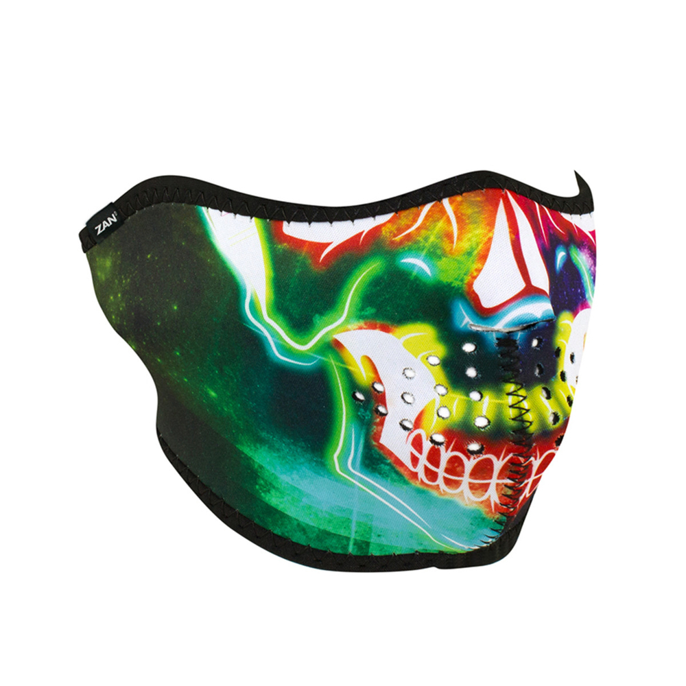 wnfm098h-zan-half-mask-neoprene-neon-skull-product-detail-image